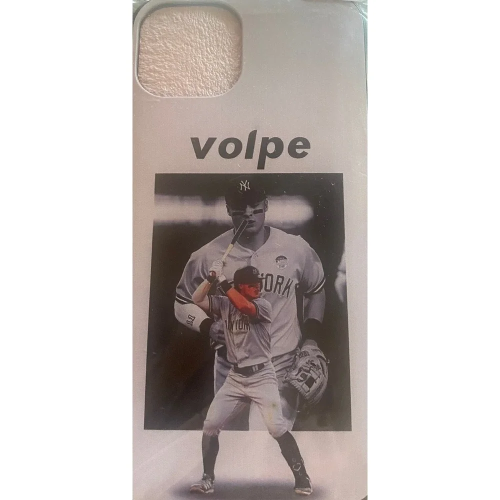 Anthony Volpe New York Yankees iPhone 14 Case Baseball Graphic Cover IP 14 New